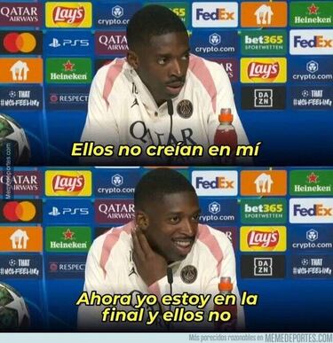 Mbappé, protagonista de los mejores memes de la final de la Champions