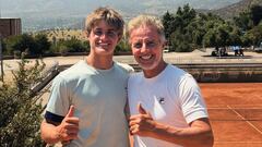“Me quebré cuando mi hijo ganó sus primeros puntos ATP... Él no podía creer mi emoción”
