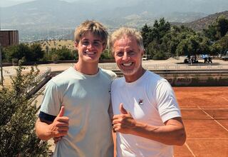 “Me quebré cuando mi hijo ganó sus primeros puntos ATP... Él no podía creer mi emoción”