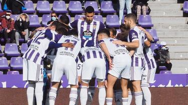 02/01/22 PARTIDO SEGUNDA DIVISION REAL VALLADOLID LEGANES FORMACION