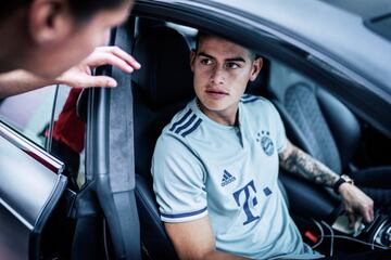 James se unió en Miami al Bayern Múnich. El colombiano no jugará ningún partido en la gira y empezará trabajos de acondicionamiento físico
