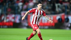 James Rodríguez, volante colombiano de Olympiacos