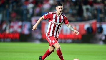 James Rodríguez, volante colombiano de Olympiacos