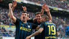 El positivo registro de Inter con Medel jugando como central