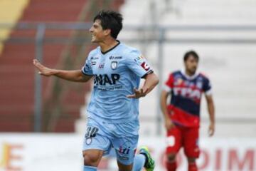 Ignacio Herrera (Iquique): Tuvo un buen semestre en el norte. Jugó 14 partidos y anotó tres goles.