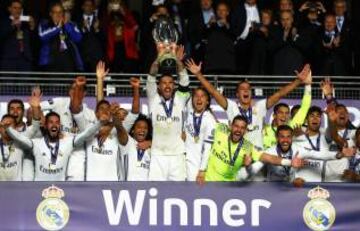 UEFA Super Cup: Real Madrid Sevilla - the best images