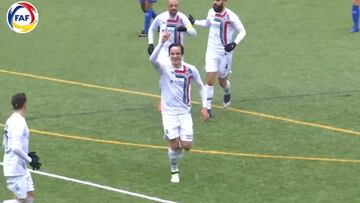 El renacer de Nicolás Medina: ¡golazos en la liga de Andorra!