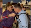 El íntimo momento entre los jugadores del Manchester City y Elton John