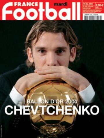 France Football: todas las portadas sobre el Bal車n de Oro desde 1956