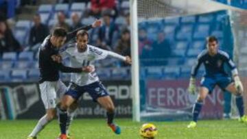 Instante del partido.