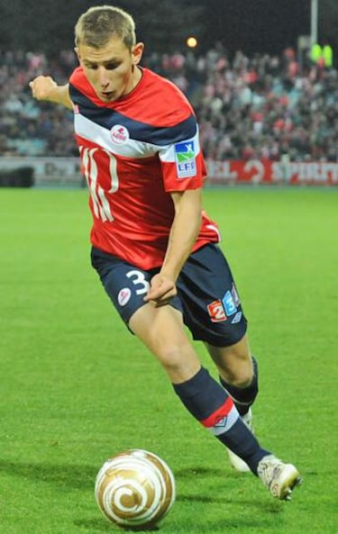 Once ideal de promesas en 2012: Lucas Digné (lateral izquierdo)