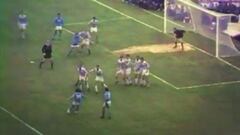 ¿Cómo pudo ser posible? Se cumplen 36 años del golazo de falta de Maradona a la Juve