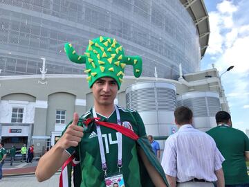 México vs. Suecia: El ambiente y color previo al partido