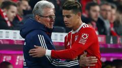 Lo que le deja Heynckes a James: Fútbol, gol y respaldo