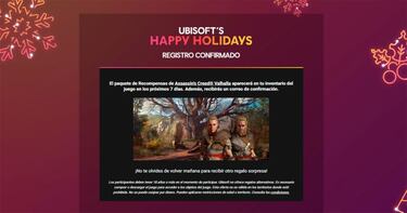 Ubisoft arranca la promoción Happy Holidays con regalos diarios del 14 al 18 de diciembre