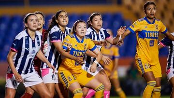 Cuántos títulos tiene Tigres femenil y Rayadas