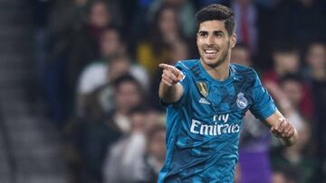 Marco Asensio anotó el gol 6.000 del Real Madrid en Liga.