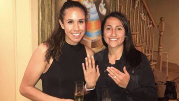 Las Seleccionadas Nacionales de M&eacute;xico, Bianca Sierra y Stephany Mayor anunciaron su matrimonio mediante redes sociales; mantienen una relaci&oacute;n desde 2013.