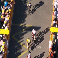 ¡Roglic, modo bestia! Potente sprint en montaña a 45km/h