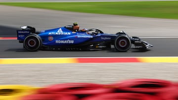 Carlos Sainz (Williams FW47). Spa-Francorchamps, Bélgica. F1 2025.