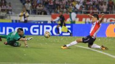 Junior no puede con Chicó y cede puntos en casa