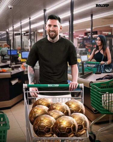 Los mejores memes del Balón de Oro 2023