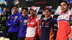 La rueda de prensa de Sachsenring.