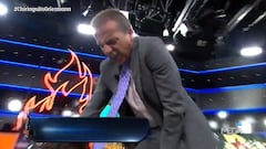 Cristóbal Soria se lesiona en directo en El Chiringuito