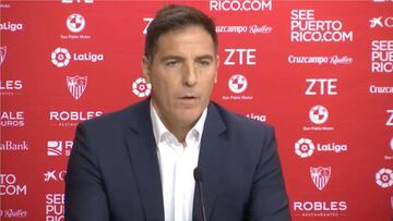 Berizzo: "Me gusta mandar en los partidos y para eso elijo el balón"
