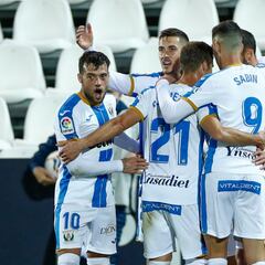 Y al primer rival de quilates, el Leganés respondió a lo grande