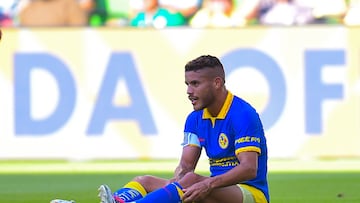 Jonathan Dos Santos of America   during the game  America vs Tigres UANL, Tour Aguila 2023 friendly preparation at Q2 Stadium, on September 10, 2023.

<br><br>

Jonathan Dos Santos de America durante el partido  America vs Tigres UANL, Amistoso de preparacion del Tour Aguila 2023 en el Estadio Q2, el 10 de Septiembre de 2023.-