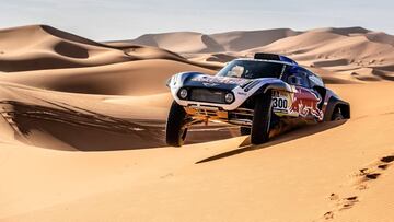El Mini de Carlos Sainz para eñ Dakar 2019.