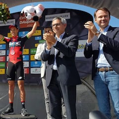 Etapa 4 del Dauphiné 2017: Porte golpea primero, De Gendt líder