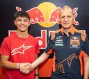 Rueda llega al Mundial de Moto3 con el Red Bull KTM Ajo