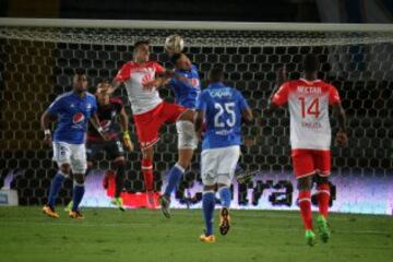 Millonarios se quedó con el clásico. 