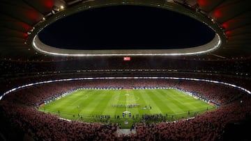 Panorámica del Wanda Metropolitano, que el 27 de marzo estrenará España ante Argentina.