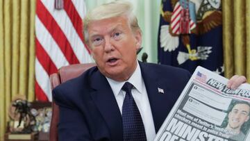 Después de que un hombre afroamericano fuera asesinado brutalmente por la policía, Trump lamentó el hecho y aseguró que se hará justicia.