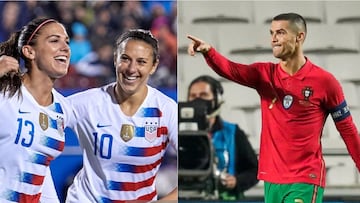 Cristiano Ronaldo est&aacute; a un paso de ser en el m&aacute;ximo anotador en selecciones nacionales varoniles, pero en el f&uacute;tbol femenil, se han impuesto mejores marcas que las del portugu&eacute;s.