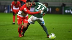 Saint-Etienne 0 -Mónaco 4: el campeón gana en inicio de la fecha 18
