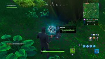 El Fortbyte #11 siempre estará debajo del loro, cuya ubicación es aleatoria
