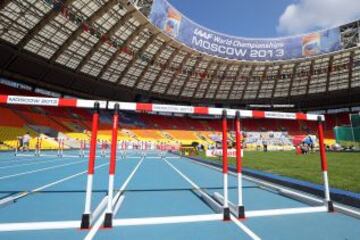 Todo a punto para los Mundiales de Atletismo Moscú 2013