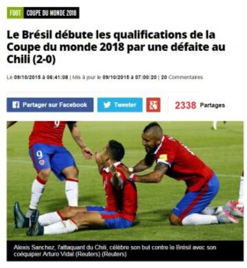 La prensa mundial se rinde ante la Roja