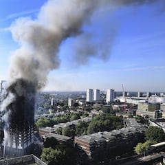 La tragedia de Londres que recuerda mucho al incendio de Valencia: así se incendió la torre Grenfell