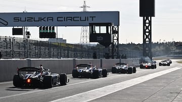 Test de la Super Fórmula japonesa en Suzuka.