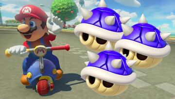 Adi車s caparazones azules: Mario Kart 8 Deluxe ya permite elegir y eliminar los objetos de las carreras