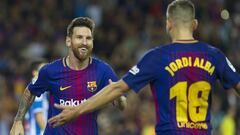 Barcelona golea al Espanyol en el Derbi Catalán con hat-trick de Lionel Messi