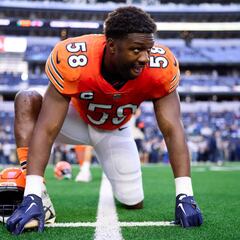 Reporte: Baltimore Ravens adquieren a Roquan Smith en canje con Bears