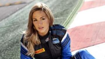 <b>BELLEZA VELOZ. </b>Carmen Jordá quiere seguir mejorando en la GP3.