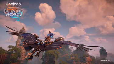 Horizon Forbidden West: Burning Shores exprime PS5 y presume de los mejores cielos jamás vistos en un videojuego