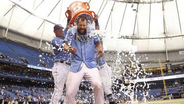 Steven Souza Jr. está disfrutando de una gran campaña con los Tampa Bay Rays.